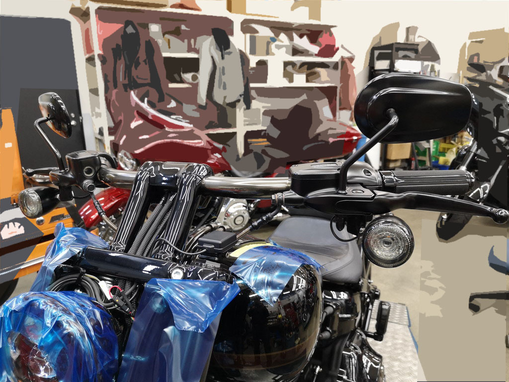 THINDERBIKE LEDウインカーカスタム: ハーレーダビッドソン